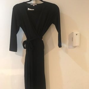 Gap black work wrap dress XS -WITH TAGS NEVER WORN
